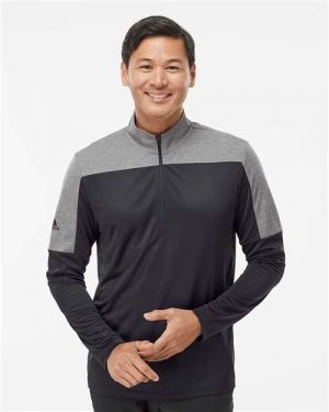 Adidas Lightweight Quarter-Zip Pullover - Image 2