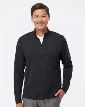 Adidas 3-Stripes Quarter-Zip Sweater - Image 2