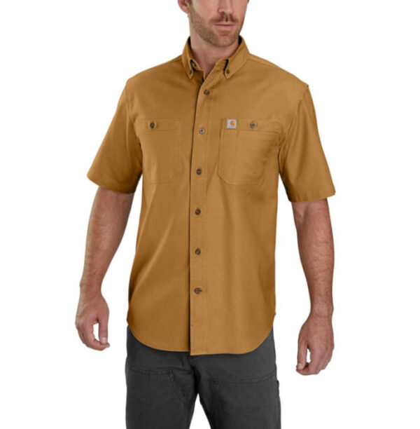 Carhartt Men's Rugged Flex Rigby Short-Sleeve Work Shirt - Image 7