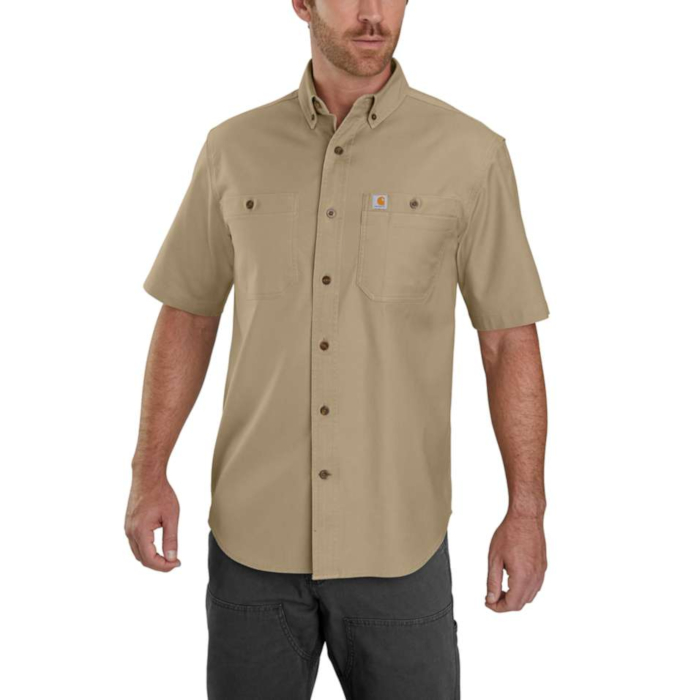 Carhartt Men's Rugged Flex Rigby Short-Sleeve Work Shirt