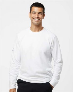 Adidas Fleece Crewneck Sweatshirt - Image 2