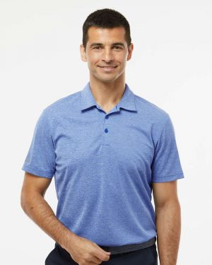 Adidas Heathered Polo - Image 4