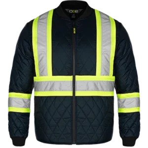 Canada Sportswear Men's Hi-vis Quilted Freezer Jacket - Image 3
