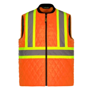 Canada Sportswear Men's Hi-vis Quilted Vest - Image 4