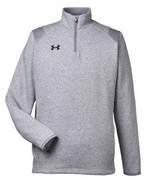 Under Armour Men's Hustle Quarter-zip Pullover Sweatshirt - Image 5