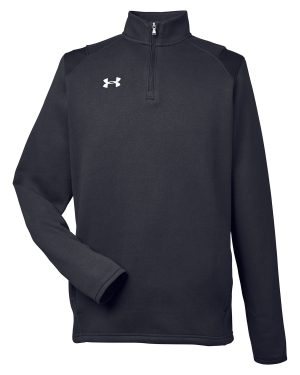 Under Armour Men's Hustle Quarter-zip Pullover Sweatshirt - Image 2