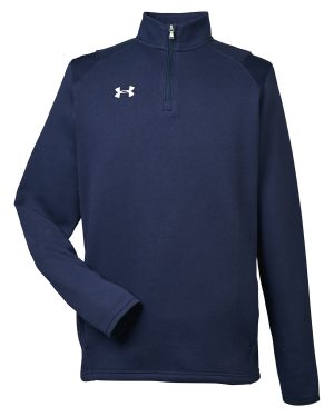 Under Armour Men's Hustle Quarter-zip Pullover Sweatshirt - Image 4