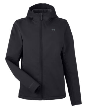 Under Armour Ladies' Coldgear® Infrared Shield 2.0 Hooded Jacket - Image 2