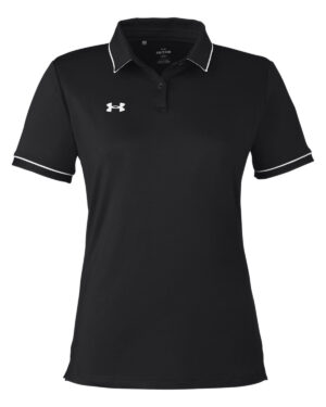 Under Armour Ladies' Tipped Teams Performance Polo - Image 2