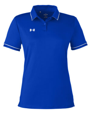 Under Armour Ladies' Tipped Teams Performance Polo - Image 5
