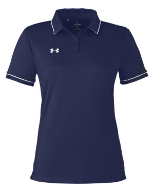 Under Armour Ladies' Tipped Teams Performance Polo - Image 3