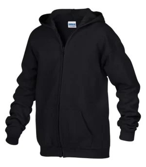 Gildan® Heavy Blend™ Full Zip Hooded Youth Sweatshirt - Image 2