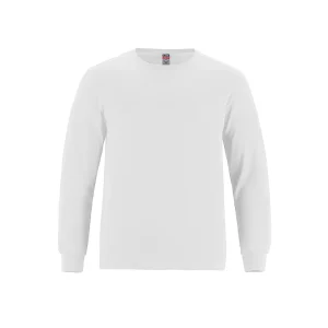 Canada Sportswear Youth Long Sleeve Crewneck Ring Spun Combed Cotton Tee