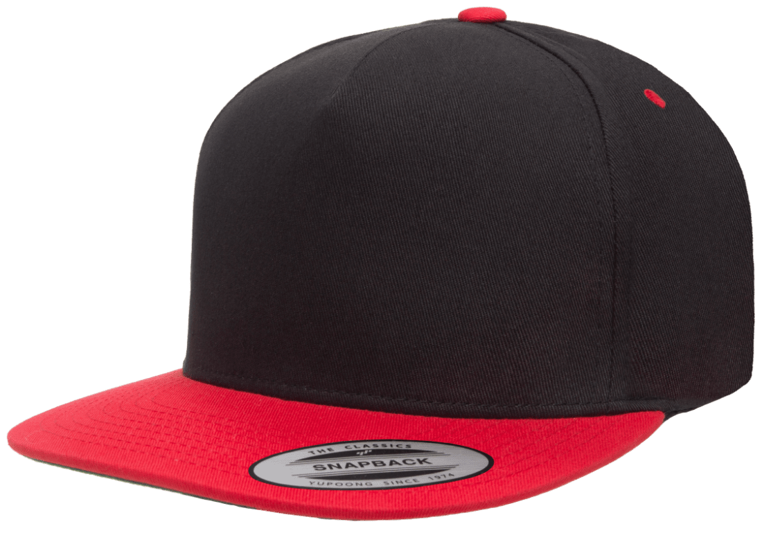 Yupoong Classics® 5-panel Cotton Twill Snapback Cap – 2-tone