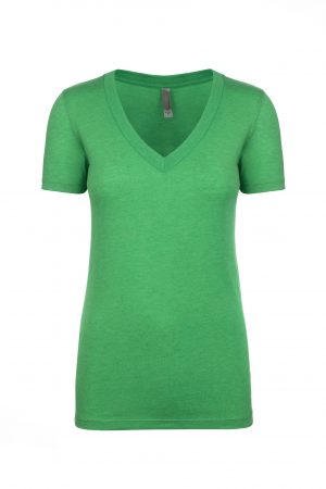 Next Level Women’s Tri-Blend Deep V - Image 8