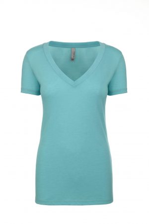 Next Level Women’s Tri-Blend Deep V - Image 10
