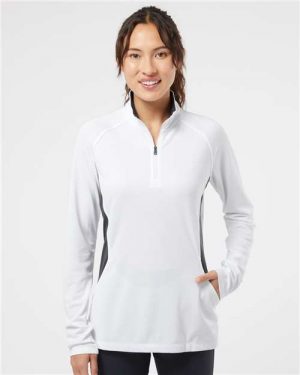 Adidas Women's Lightweight Quarter-Zip Pullover - Image 2