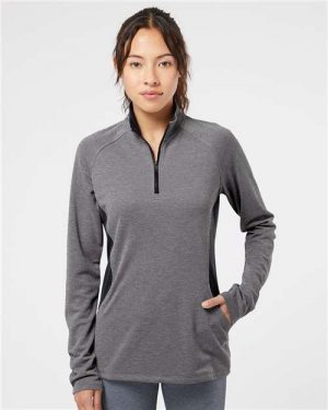 Adidas Women's Lightweight Quarter-Zip Pullover - Image 3