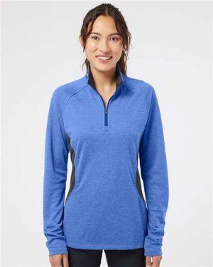 Adidas Women's Lightweight Quarter-Zip Pullover - Image 5
