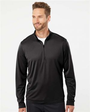 Adidas Lightweight Quarter-Zip Pullover - Image 3