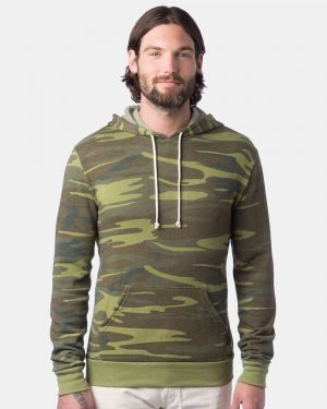 Alternative Challenger Eco-Fleece Hooded Sweatshirt - Image 2