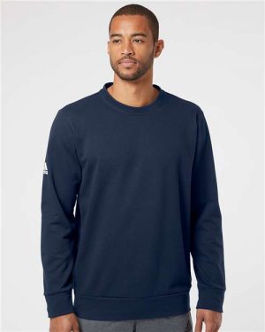 Adidas Fleece Crewneck Sweatshirt - Image 4