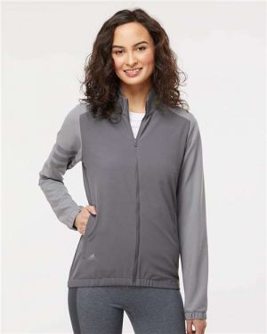 Adidas Women's 3-Stripes Full-Zip Jacket