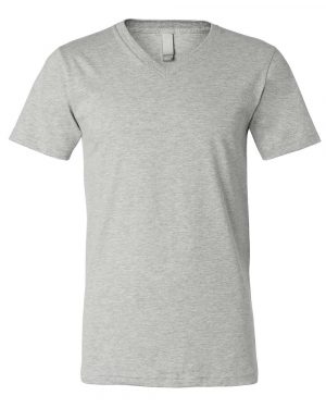 Bella + Canvas Heather CVC V-Neck Tee