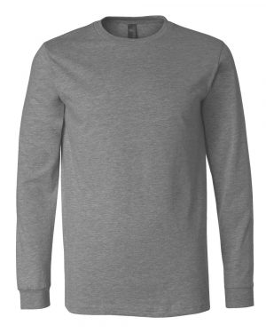 Bella + Canvas Heather CVC Long Sleeve Tee - Image 5