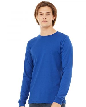 Bella + Canvas Unisex Jersey Long Sleeve Tee - Image 3