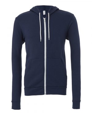 Bella + Canvas Sponge Fleece Full-Zip Hoodie - Image 2