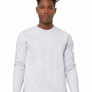 Bella + Canvas Sponge Fleece Raglan Crewneck Sweatshirt