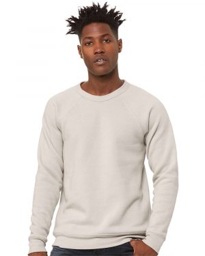 Bella + Canvas Sponge Fleece Raglan Crewneck Sweatshirt - Image 9