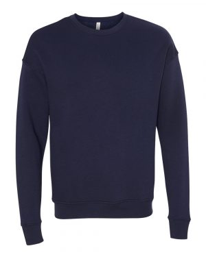 Bella + Canvas Sponge Fleece Drop Shoulder Crewneck Sweatshirt - Image 4