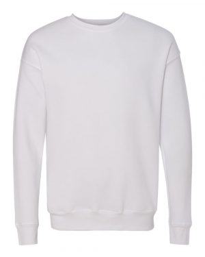 Bella + Canvas Sponge Fleece Drop Shoulder Crewneck Sweatshirt - Image 2