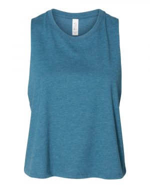 Bella + Canvas Women's Racerback Crop Tank - Image 7