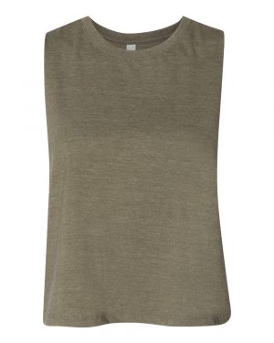Bella + Canvas Women's Racerback Crop Tank - Image 5
