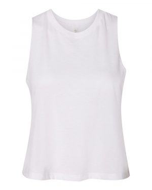 Bella + Canvas Women's Racerback Crop Tank - Image 2