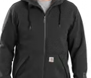 Carhartt Rain Defender Rockland Sherpa-Lined Full-Zip Hooded Sweatshirt - Image 3