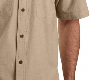 Carhartt Original Fit Midweight Short-Sleeve Button-Front Shirt - Image 4