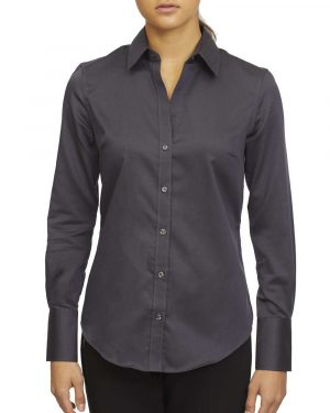 Calvin Klein Women's Non-Iron Dobby Shirt - Image 3
