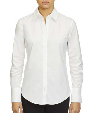 Calvin Klein Women's Cotton Stretch Shirt - Image 2