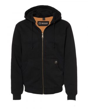 Dri Duck Crossfire Heavyweight Power Fleece Hooded Jacket with Thermal Lining