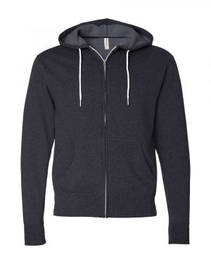 Independent Trading Co. Lightweight Full-Zip Hooded Sweatshirt - Image 4