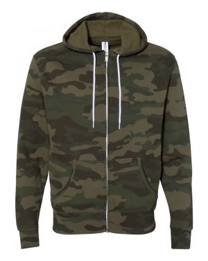 Independent Trading Co. Lightweight Full-Zip Hooded Sweatshirt - Image 3