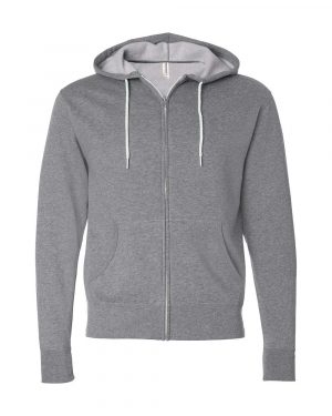 Independent Trading Co. Lightweight Full-Zip Hooded Sweatshirt - Image 2