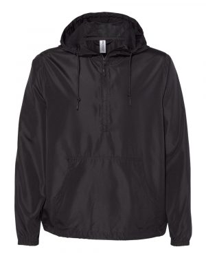 Independent Trading Co. Lightweight Quarter-Zip Windbreaker Pullover Jacket - Image 3