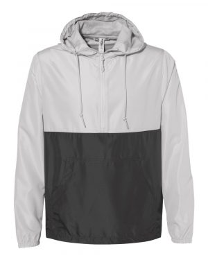 Independent Trading Co. Lightweight Quarter-Zip Windbreaker Pullover Jacket - Image 2