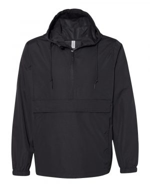 Independent Trading Co. Lightweight Quarter-Zip Windbreaker Pullover Jacket - Image 5