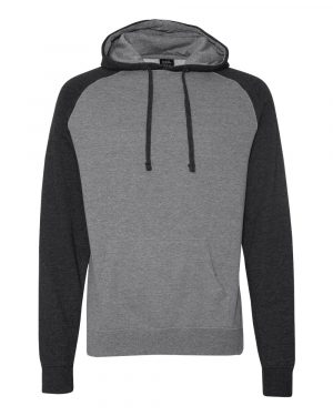 Independent Trading Co. Raglan Hooded Sweatshirt